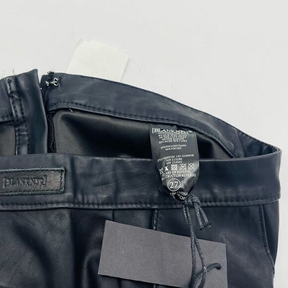 BlankNYC
Black The Bond Faux Leather Zip Pants - Picture 9 of 10